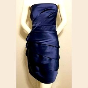 Max & Cleo Satin Mini Dress